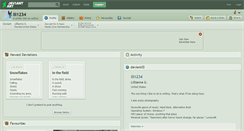 Desktop Screenshot of lil1234.deviantart.com