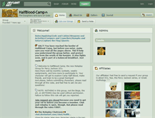 Tablet Screenshot of halfblood-camp.deviantart.com