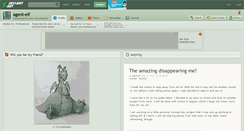 Desktop Screenshot of agent-elf.deviantart.com
