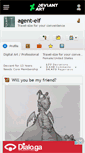 Mobile Screenshot of agent-elf.deviantart.com