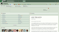 Desktop Screenshot of ichobunny.deviantart.com