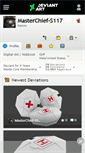 Mobile Screenshot of masterchief-s117.deviantart.com