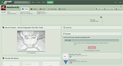 Desktop Screenshot of metalsonicify.deviantart.com