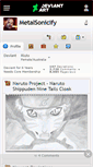 Mobile Screenshot of metalsonicify.deviantart.com