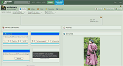 Desktop Screenshot of anniemare.deviantart.com