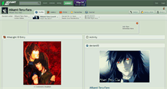 Desktop Screenshot of mikami-teru-fans.deviantart.com