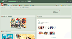 Desktop Screenshot of ishily.deviantart.com