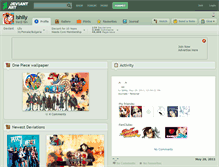 Tablet Screenshot of ishily.deviantart.com