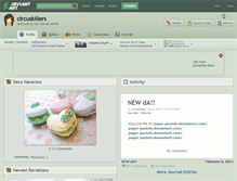 Tablet Screenshot of circuskillers.deviantart.com
