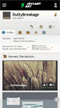 Mobile Screenshot of duttybreakage.deviantart.com
