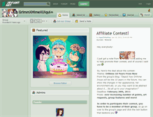 Tablet Screenshot of grimmxhimexulqui.deviantart.com