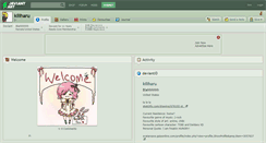 Desktop Screenshot of kiliharu.deviantart.com