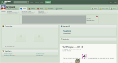 Desktop Screenshot of kryptoplz.deviantart.com