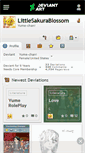 Mobile Screenshot of littlesakurablossom.deviantart.com