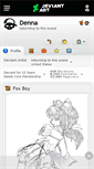 Mobile Screenshot of denna.deviantart.com