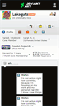 Mobile Screenshot of lakeguts.deviantart.com