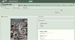Desktop Screenshot of mystify-stock.deviantart.com