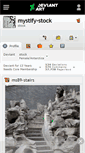 Mobile Screenshot of mystify-stock.deviantart.com