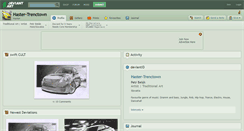 Desktop Screenshot of haster-trenctown.deviantart.com