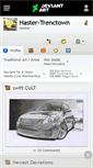 Mobile Screenshot of haster-trenctown.deviantart.com