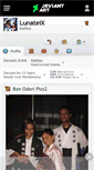 Mobile Screenshot of lunateix.deviantart.com
