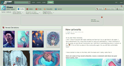 Desktop Screenshot of kirana.deviantart.com