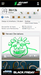 Mobile Screenshot of 3tn13s.deviantart.com