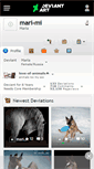 Mobile Screenshot of mari-mi.deviantart.com