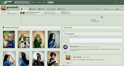 Desktop Screenshot of grimmiko88.deviantart.com