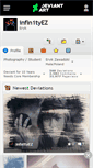 Mobile Screenshot of infin1tyez.deviantart.com