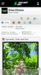 Mobile Screenshot of eros-chrono.deviantart.com