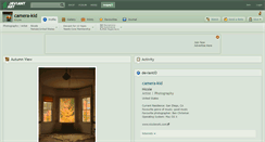 Desktop Screenshot of camera-kid.deviantart.com