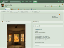 Tablet Screenshot of camera-kid.deviantart.com