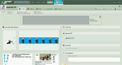 Desktop Screenshot of akantor34.deviantart.com