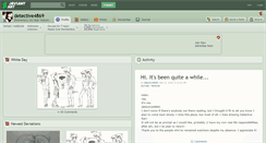 Desktop Screenshot of detective4869.deviantart.com