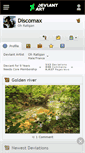 Mobile Screenshot of discomax.deviantart.com