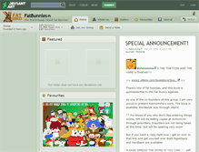 Tablet Screenshot of fatbunnies.deviantart.com