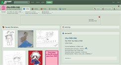 Desktop Screenshot of chu-chibi-club.deviantart.com