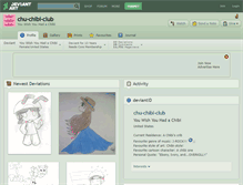 Tablet Screenshot of chu-chibi-club.deviantart.com