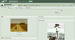 Desktop Screenshot of informatycza.deviantart.com