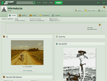 Tablet Screenshot of informatycza.deviantart.com