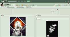 Desktop Screenshot of cheungygirl.deviantart.com