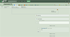 Desktop Screenshot of imamonster101.deviantart.com