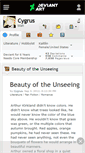 Mobile Screenshot of cygrus.deviantart.com