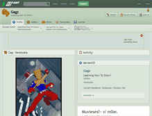 Tablet Screenshot of gagz.deviantart.com
