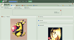Desktop Screenshot of dinky-niji.deviantart.com