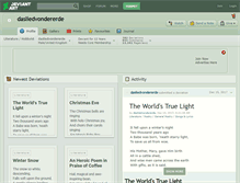 Tablet Screenshot of dasliedvondererde.deviantart.com