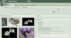 Desktop Screenshot of julies517.deviantart.com