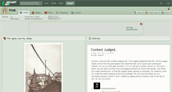 Desktop Screenshot of frosk.deviantart.com