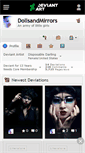 Mobile Screenshot of dollsandmirrors.deviantart.com